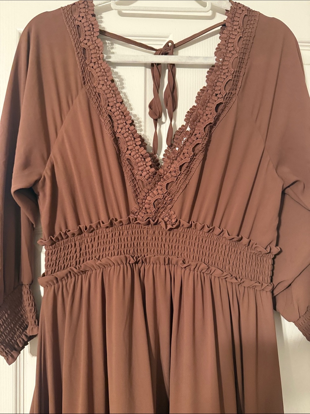 Pippa Ruffle Maxi Dress - Picture 4 of 7